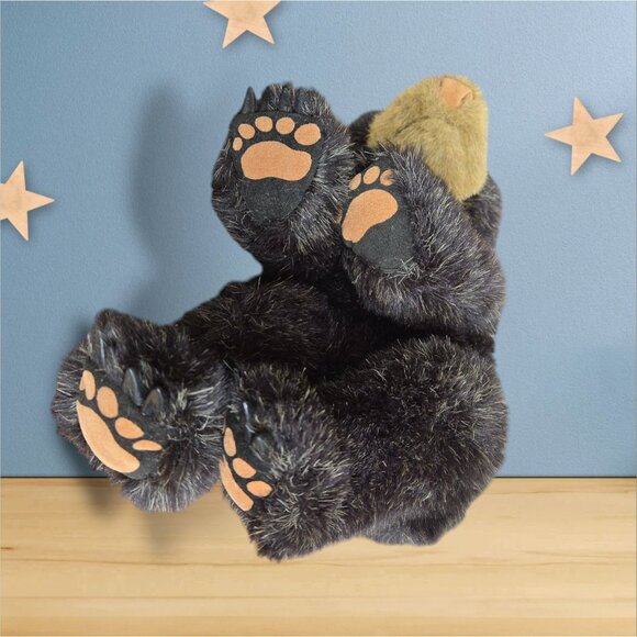 Folkmanis Black Bear Cub Puppet Preowned EUC - Picture 6 of 9